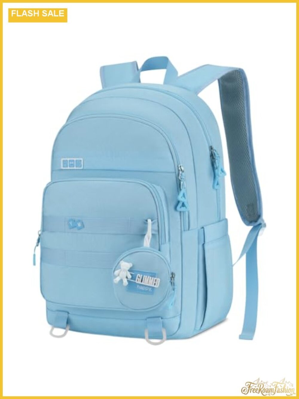 Cute School Backpack for Teen Girls, Laptop Backpack Fits 15.6 Inch Notebook,
